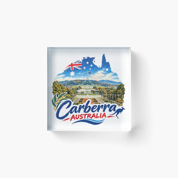 Item preview, Canberra Australia - Travel Art designed and sold by HaydenMillepied.