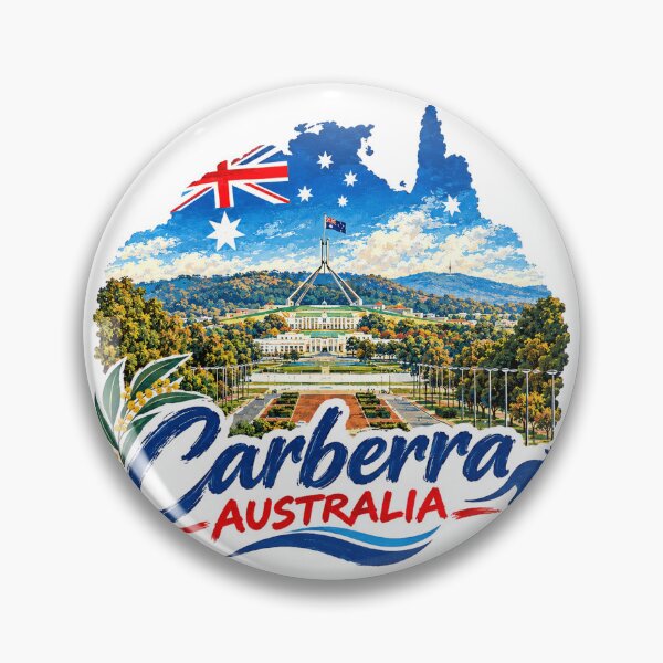 Item preview, Canberra Australia - Travel Art designed and sold by HaydenMillepied.