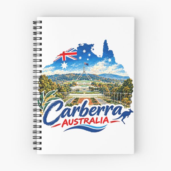 Item preview, Canberra, Australia - Arte y viajes designed and sold by HaydenMillepied.
