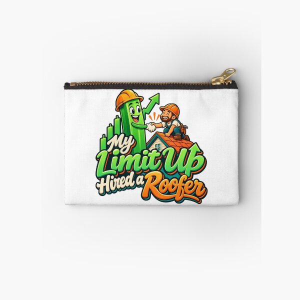 Item preview, Limit Up Hired a Roofer Funny Trading Cartoon designed and sold by Bikivuno.