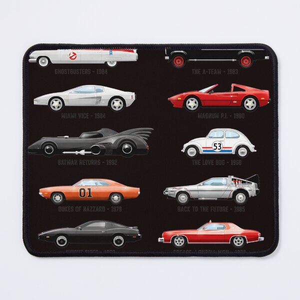 Item preview, Iconic Movie & TV Wheels Collection designed and sold by theleftyworks.
