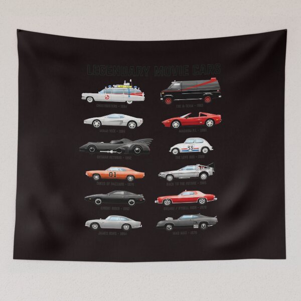 Item preview, Iconic Movie & TV Wheels Collection designed and sold by theleftyworks.