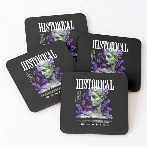 Item preview, Historical Classical Statue Purple Greek Aesthetic designed and sold by QubekShop.