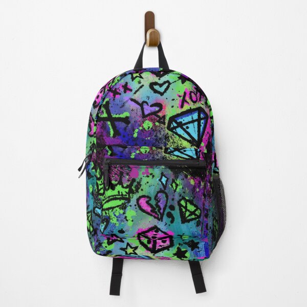 Item preview, Colorful Doodle Graffiti Art designed and sold by Super Neon Pixels .