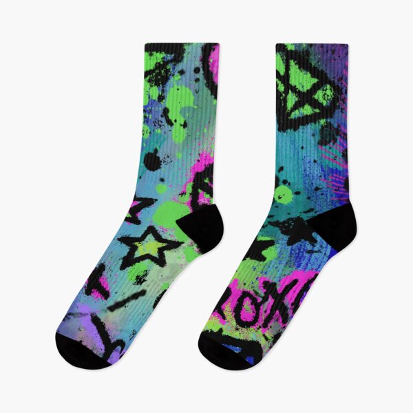 Item preview, Colorful Doodle Graffiti Art designed and sold by Super Neon Pixels .