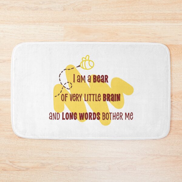 Item preview, Bear of Very Little Brain designed and sold by Further Up Designs.