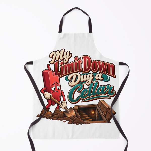 Item preview, Limit Down Dug a Cellar Funny Trading Cartoon designed and sold by Bikivuno.
