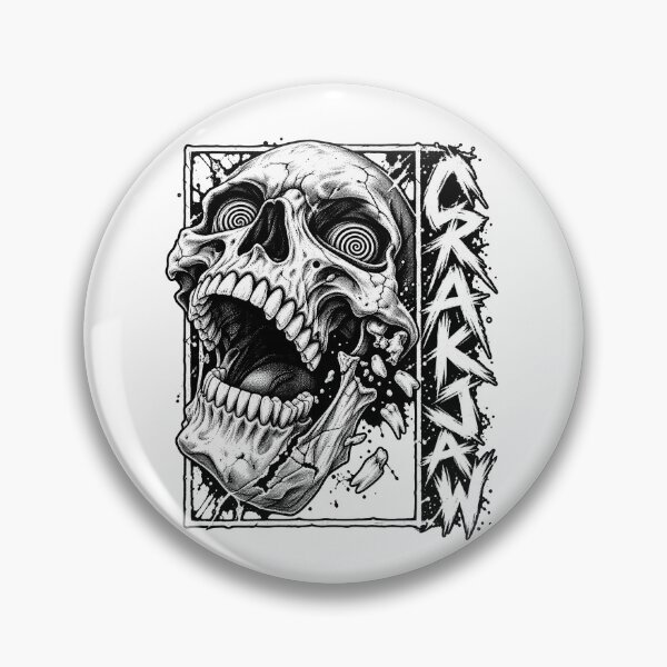 Item preview, CRAKJAW Screaming Skull  designed and sold by arrow112.