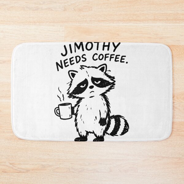 Item preview, Jimothy Raccoon lazy meme designed and sold by ViolettaGlass.