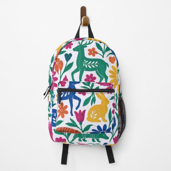 Item preview, Mexican Otomi Seamless Pattern | Tenango Folk Art Animals and Flowers Repeat designed and sold by StickyGuys.