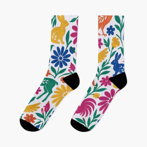 Item preview, Mexican Otomi Seamless Pattern | Tenango Folk Art Animals and Flowers Repeat designed and sold by StickyGuys.