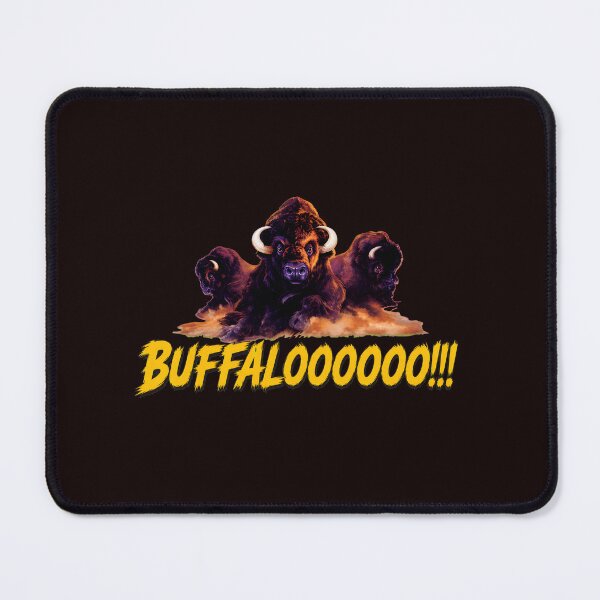 Artikelvorschau, Mächtige Bisonherde „BUFFALOOOOO!!!“ Illustration entworfen und verkauft von PickleballWeart.