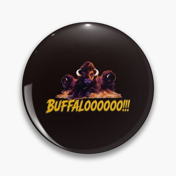 Item preview, Powerful Bison Herd "BUFFALOOOOO!!!" Illustration designed and sold by PickleballWeart.