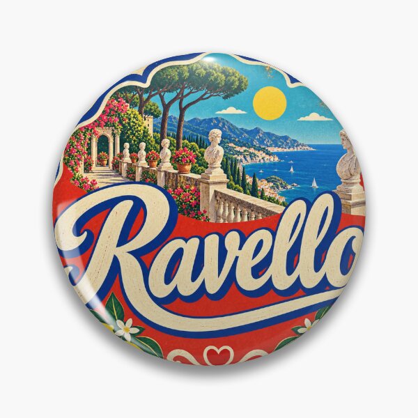 Item preview, Ravello Italy Travel Souvenir Painted Italian Sign designed and sold by VisualArtsOasis.