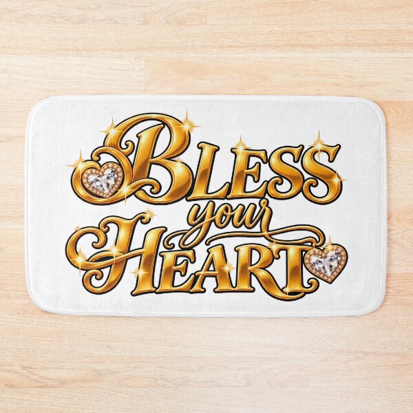 Item preview, bless your heart gold bling  designed and sold by OCD_JESSICA.