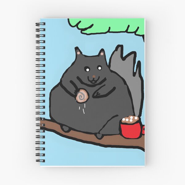 Item preview, Chubby Squirrel Coffee Lover designed and sold by UkeleryMEi.