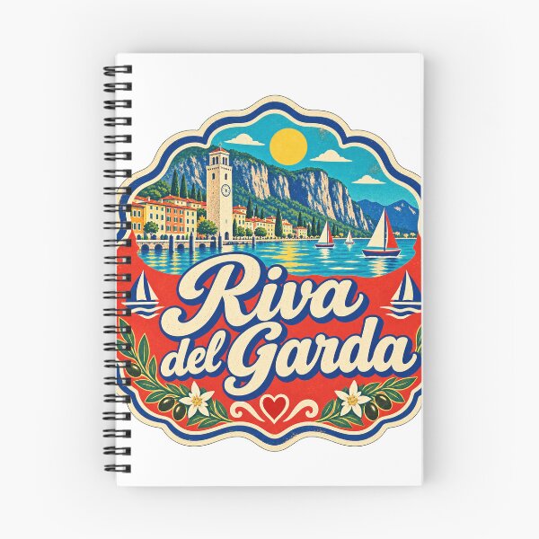 Item preview, Riva del Garda Italy Travel Souvenir Painted Italian Sign designed and sold by VisualArtsOasis.