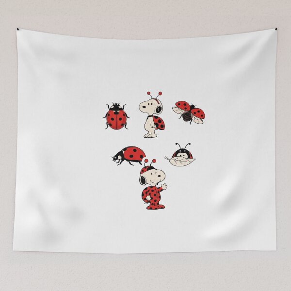 Item preview, The Great Divide Ladybug & Snoopy Cartoon designed and sold by skylove94.