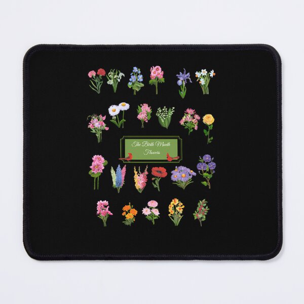 Item preview, The-Birth-Month-Flowers designed and sold by marylout3a.