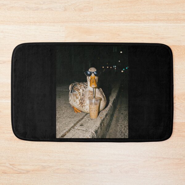 Item preview, Duck Drinking Iced Coffee designed and sold by Niykos570.