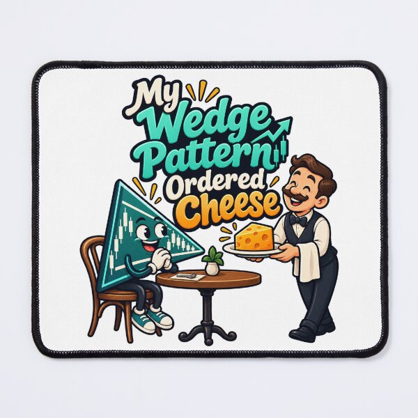 Item preview, Wedge Pattern Ordered Cheese Trading Cartoon designed and sold by Bikivuno.