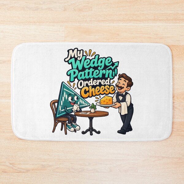 Item preview, Wedge Pattern Ordered Cheese Trading Cartoon designed and sold by Bikivuno.