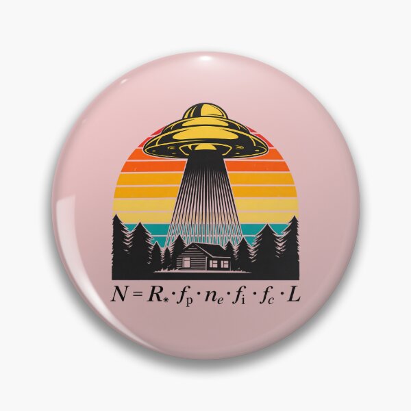 Item preview, Drake Equation UFO designed and sold by melody-stiv.