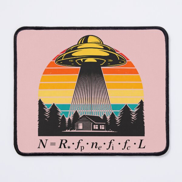 Item preview, Drake Equation UFO designed and sold by melody-stiv.