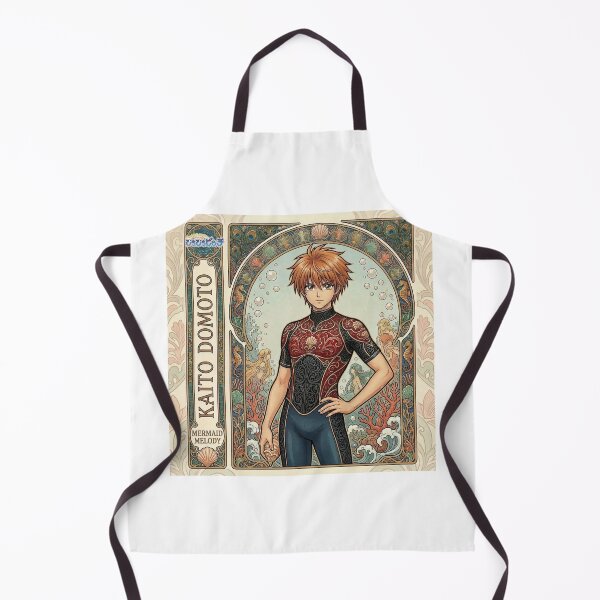 Item preview, Kaito in the style of Alphonse Mucha designed and sold by Solace Sparkles.