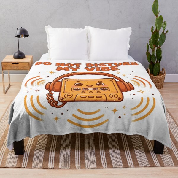 Item preview, Do Not Disturb My Vibe Retro Cassette designed and sold by zwnexura.