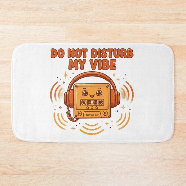 Item preview, Do Not Disturb My Vibe Retro Cassette designed and sold by zwnexura.