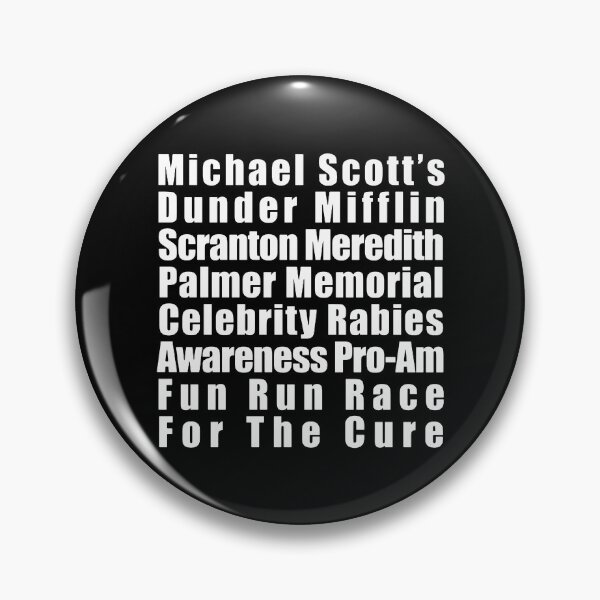 Item preview, Michael Scott's Rabies Fun Run designed and sold by tonyamansfield.