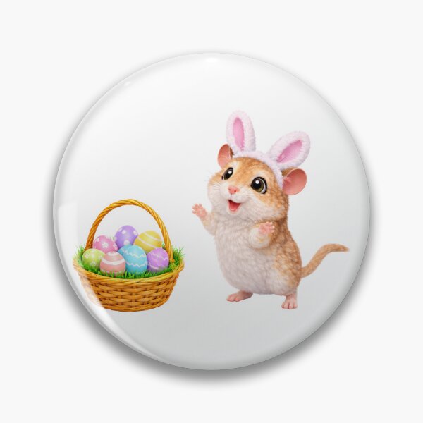 Item preview, Mongolian Gerbil Easter Basket designed and sold by Sillytoe.