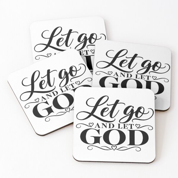Item preview, let go and let GOD love hearts designed and sold by OCD_JESSICA.