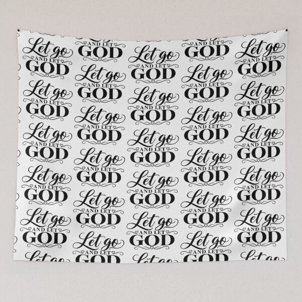 Item preview, let go and let GOD love hearts designed and sold by OCD_JESSICA.