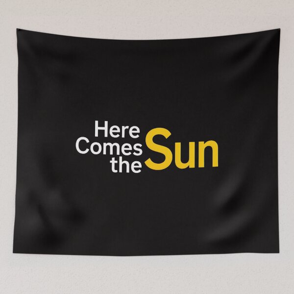 Item preview, Here Comes the Sun Typography  designed and sold by theleftyworks.