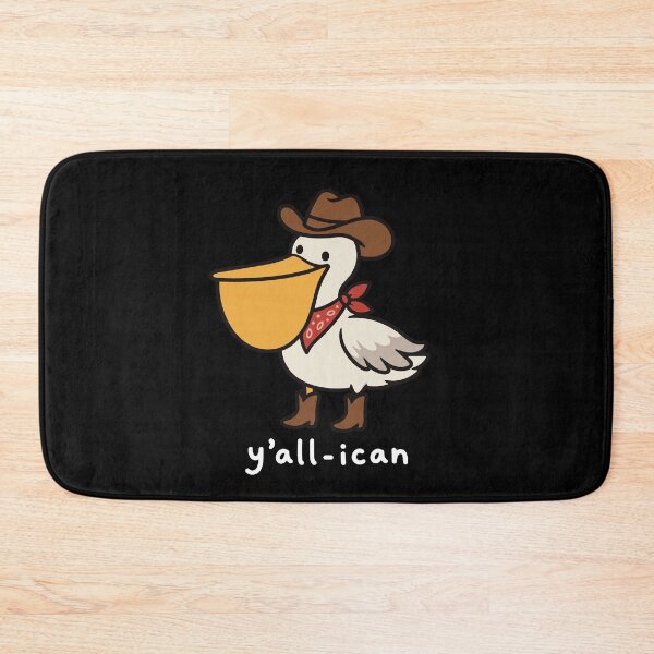 Item preview, pelican x cowboy or cowgirl designed and sold by The  Knick Knack Nook.