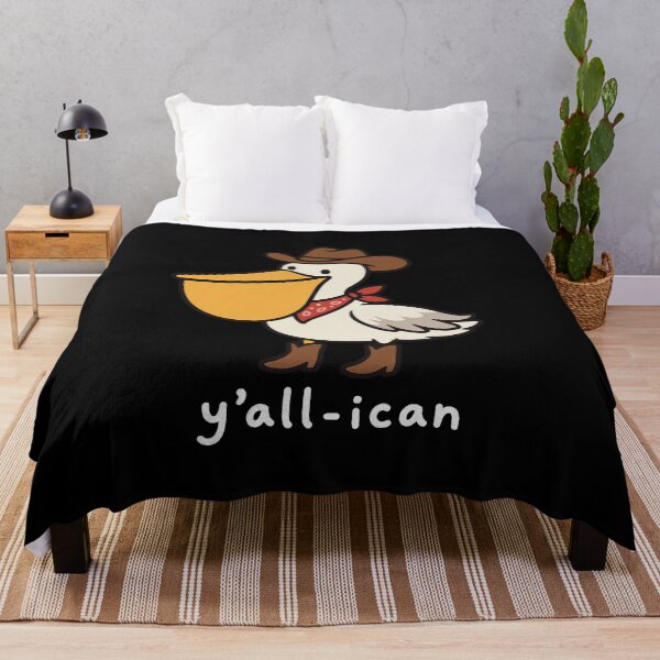 Item preview, pelican x cowboy or cowgirl designed and sold by The  Knick Knack Nook.