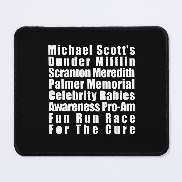 Item preview, Michael Scott's Rabies Fun Run designed and sold by lopezthelma.