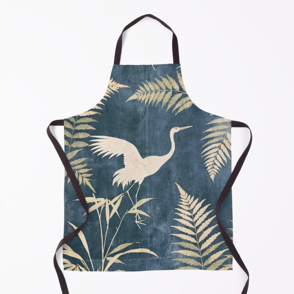 Item preview, Fern Crane Botanical Wetland designed and sold by scicilysimonee.