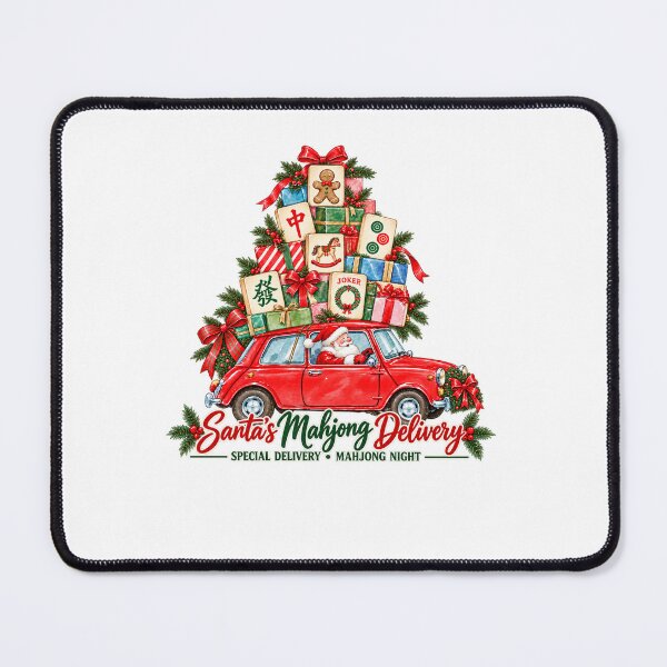 Item preview, Santa Mahjong  designed and sold by DogoMalulu.