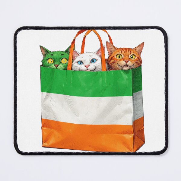 Item preview, 3 Irish Cats designed and sold by Birdie and Flynn.