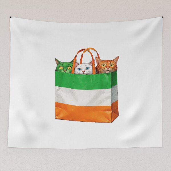 Item preview, 3 Irish Cats designed and sold by Birdie and Flynn.