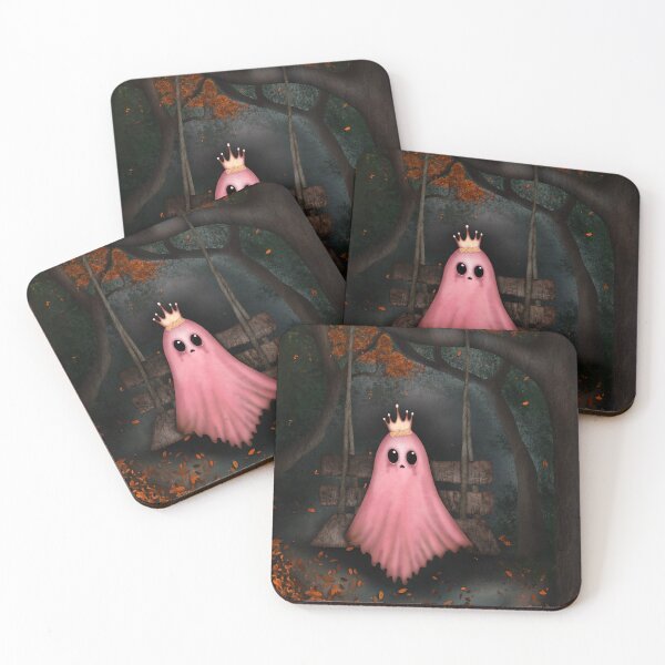 Item preview, Ghost sitting on a swing in the forest designed and sold by Puifai2489.