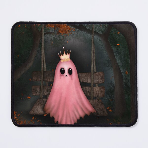 Item preview, Ghost sitting on a swing in the forest designed and sold by Puifai2489.