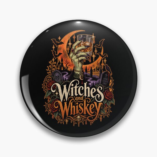 Artikelvorschau, Halloween-T-Shirt mit Hexenmotiv und Whiskey | Gothic-Hexenhand-Whiskeyglas-T-Shirt entworfen und verkauft von graphic-genie.