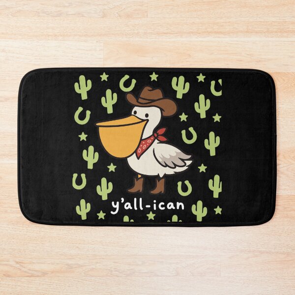 Item preview, Pelican x cowgirl designed and sold by The  Knick Knack Nook.
