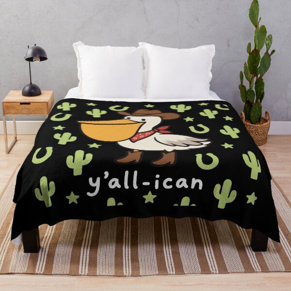 Item preview, Pelican x cowgirl designed and sold by The  Knick Knack Nook.