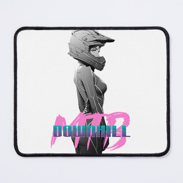 Item preview, Manga and anime-style design featuring a downhill MTB expert, created for extreme sports enthusiasts. #111 designed and sold by UrbanTRIP.