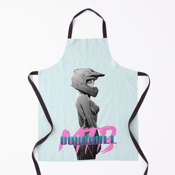 Item preview, Manga and anime-style design featuring a downhill MTB expert, created for extreme sports enthusiasts. #111 designed and sold by UrbanTRIP.